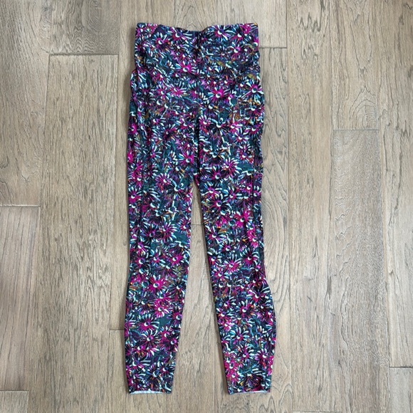 Lululemon Base Pace High-Rise Running Tight 25" Floral Electric Multi Size 4 - Picture 5 of 10